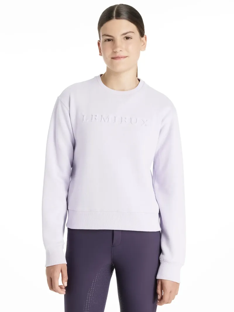 LeMieux Young Rider Carmen Crew Sweat - Lilac