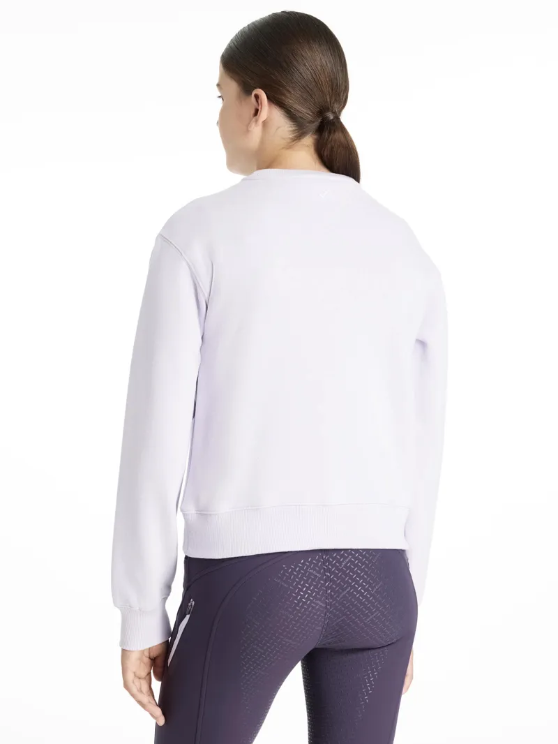 LeMieux Young Rider Carmen Crew Sweat - Lilac-1