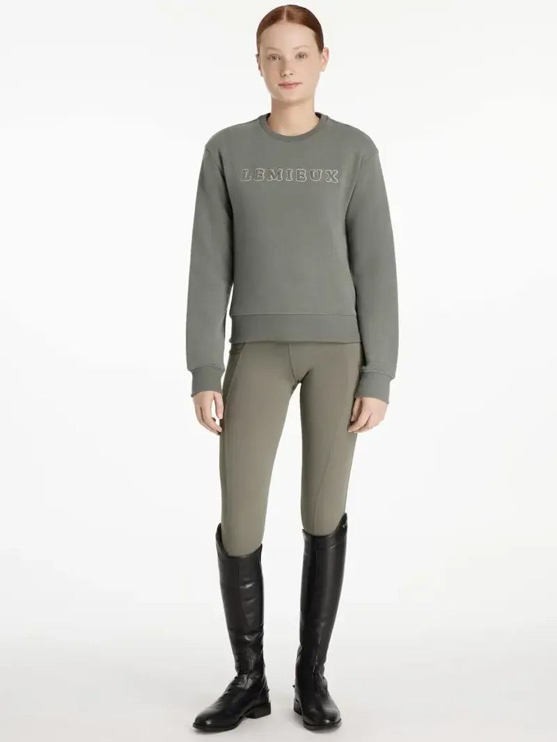LeMieux Young Rider Carmen Crew Sweat - Rosemary