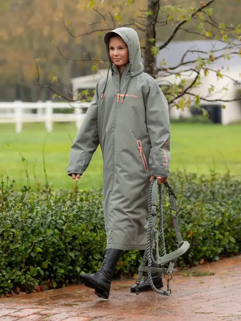 LeMieux Young Rider HydroShield Robe - Rosemary-4