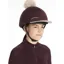 LeMieux Classique Pom Hat Silk - Damson