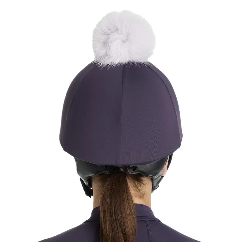 LeMieux Classique Pom Hat Silk - Juniper-2