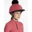 LeMieux Classique Pom Hat Silk - Cranberry