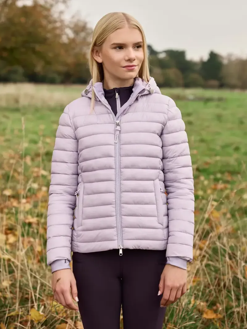 LeMieux Young Rider Ruby Puffer Jacket - Lilac-4