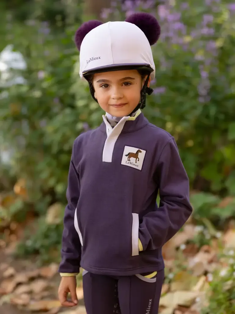 LeMieux Mini Mae Popper Fleece - Juniper-4