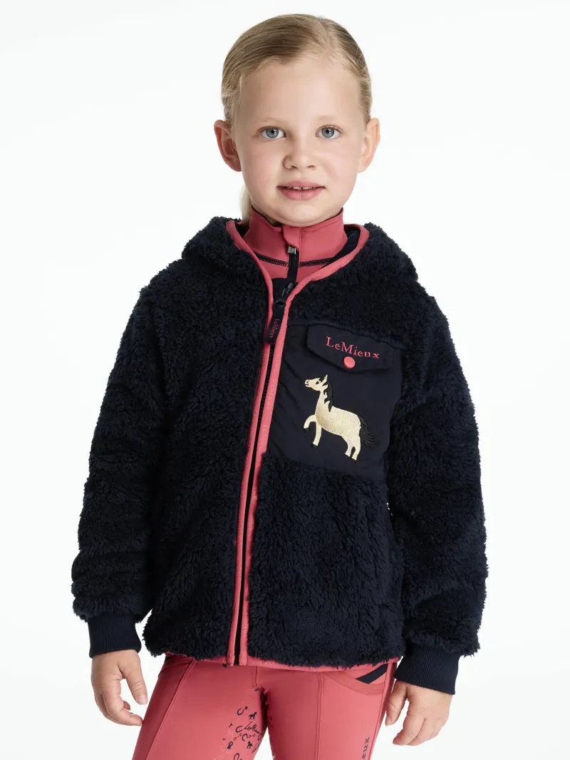 LeMieux Mini Teagan Dream Fleece - Navy-1