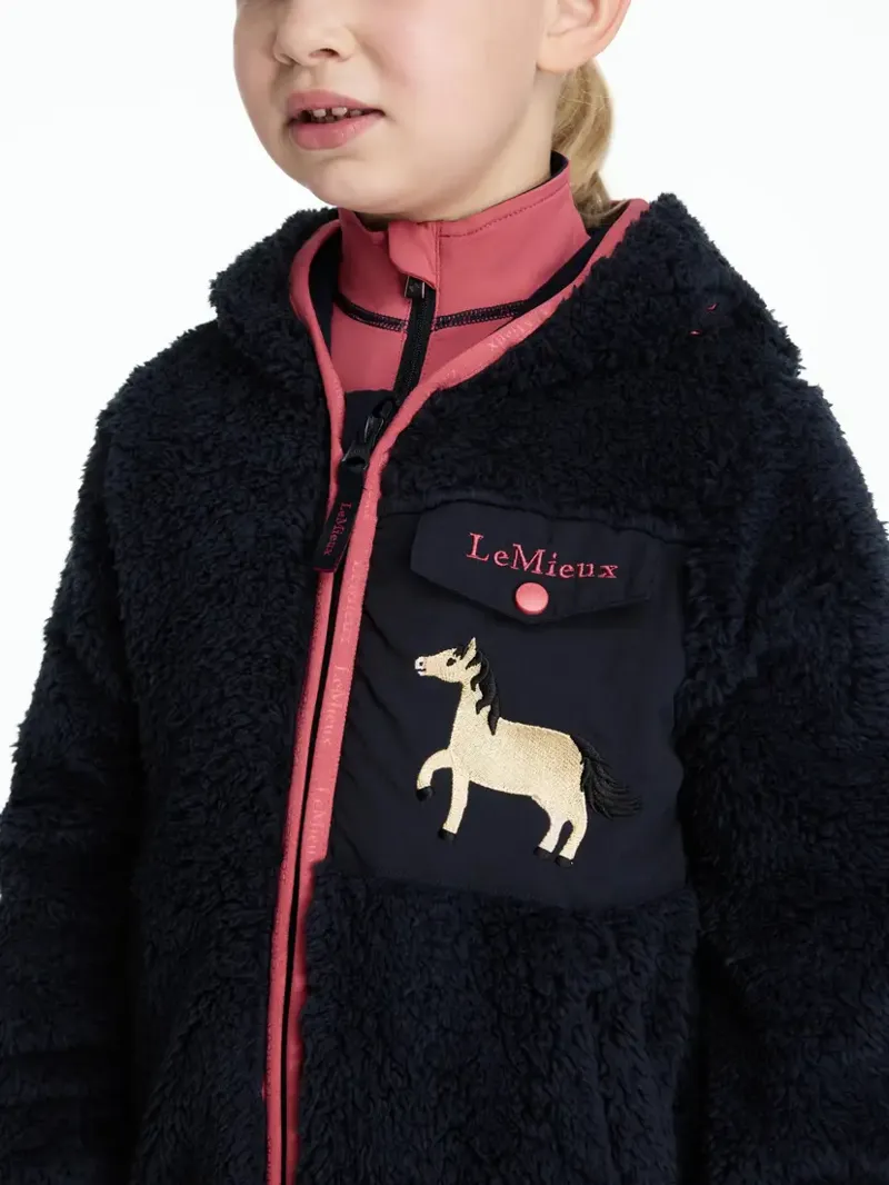LeMieux Mini Teagan Dream Fleece - Navy-2