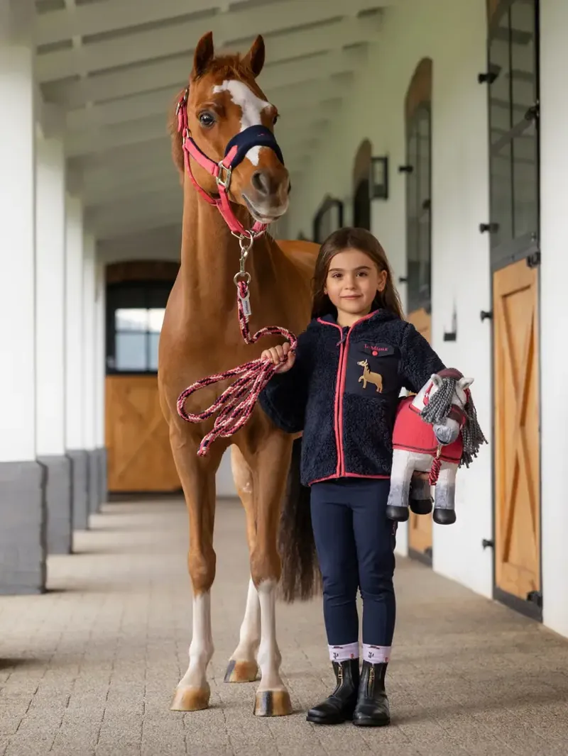 LeMieux Mini Teagan Dream Fleece - Navy-5