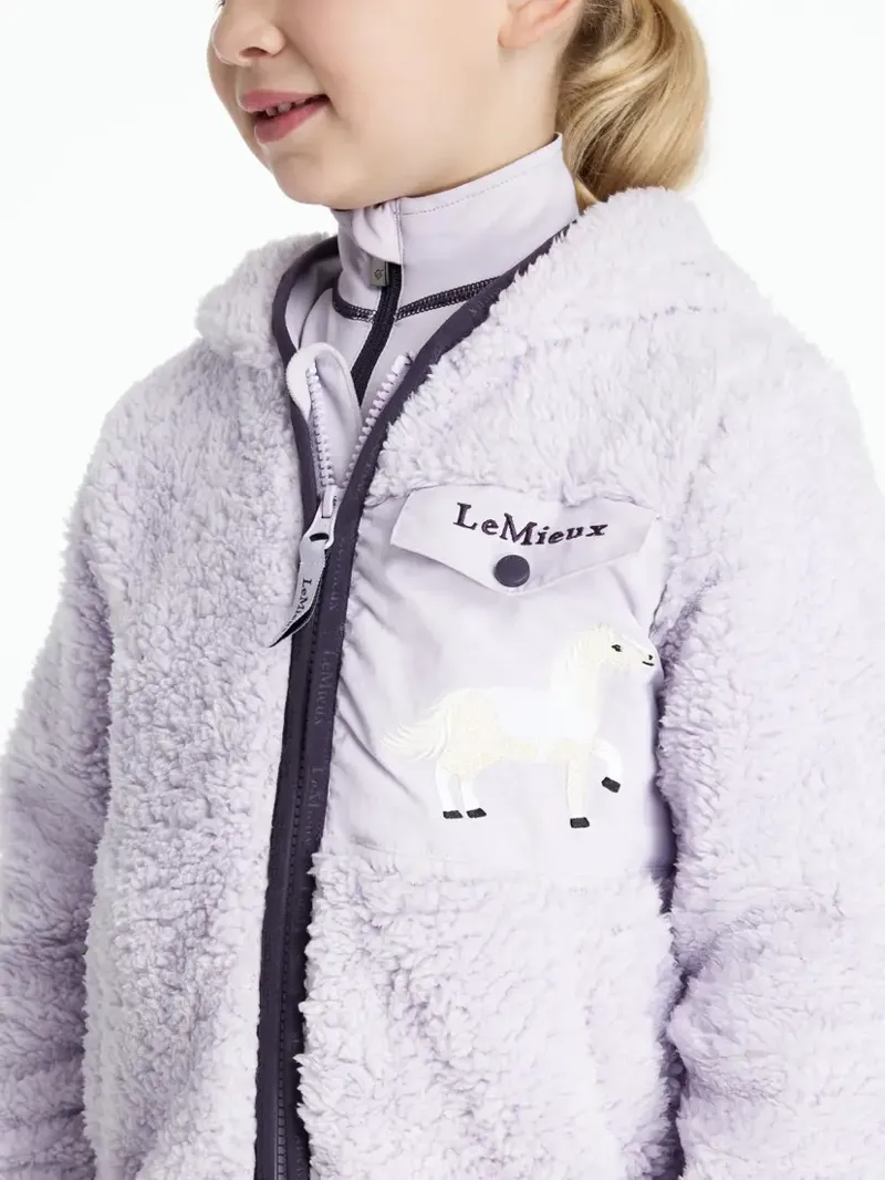 LeMieux Mini Teagan Lemon Fleece - Lilac-2