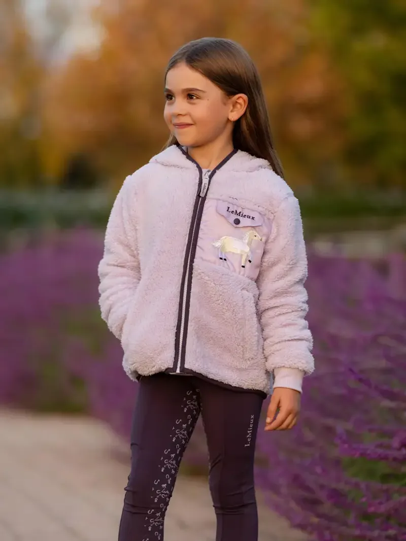 LeMieux Mini Teagan Lemon Fleece - Lilac-4