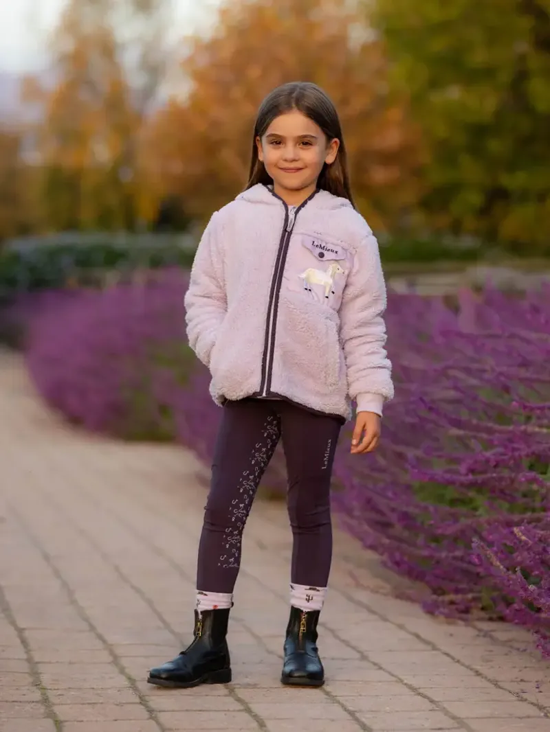 LeMieux Mini Teagan Lemon Fleece - Lilac-5