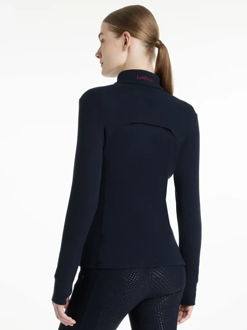 LeMieux Frances Quarter Zip Fleece - Navy-2