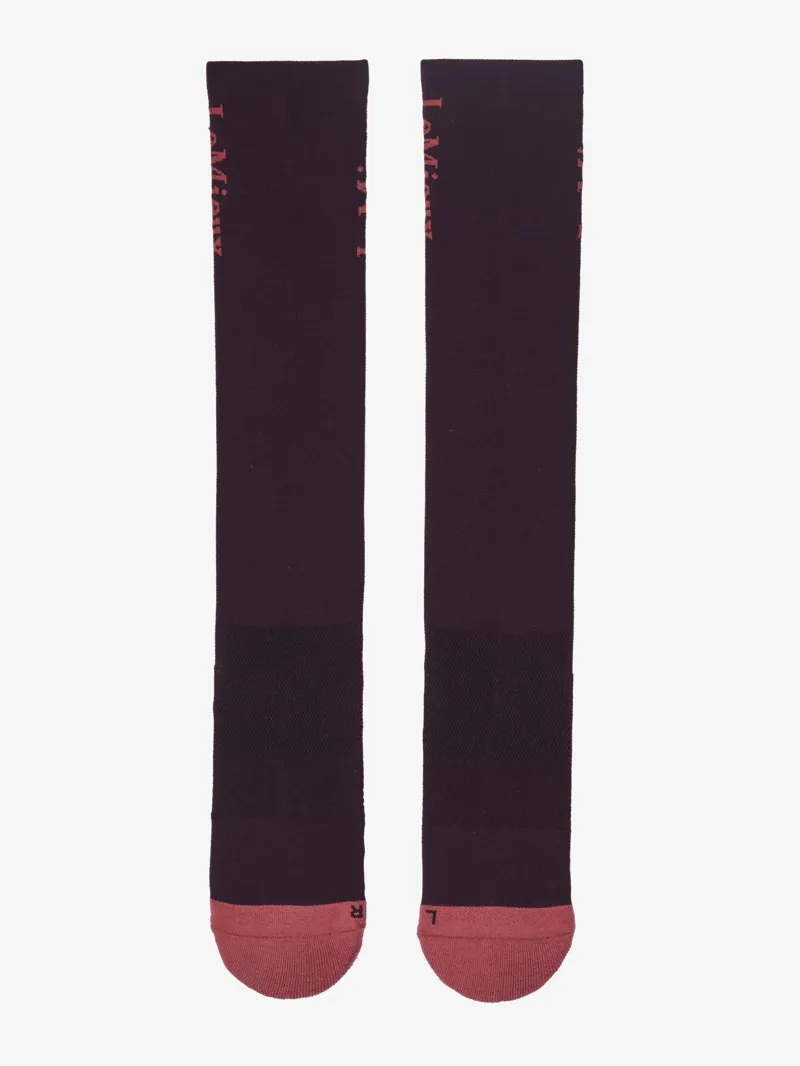 LeMieux Performance Socks - Damson-1