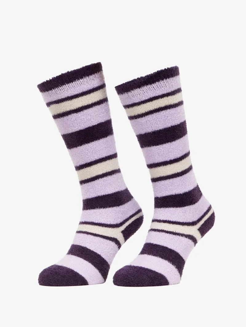 LeMieux Sabrina Stripe Fluffies - Lilac
