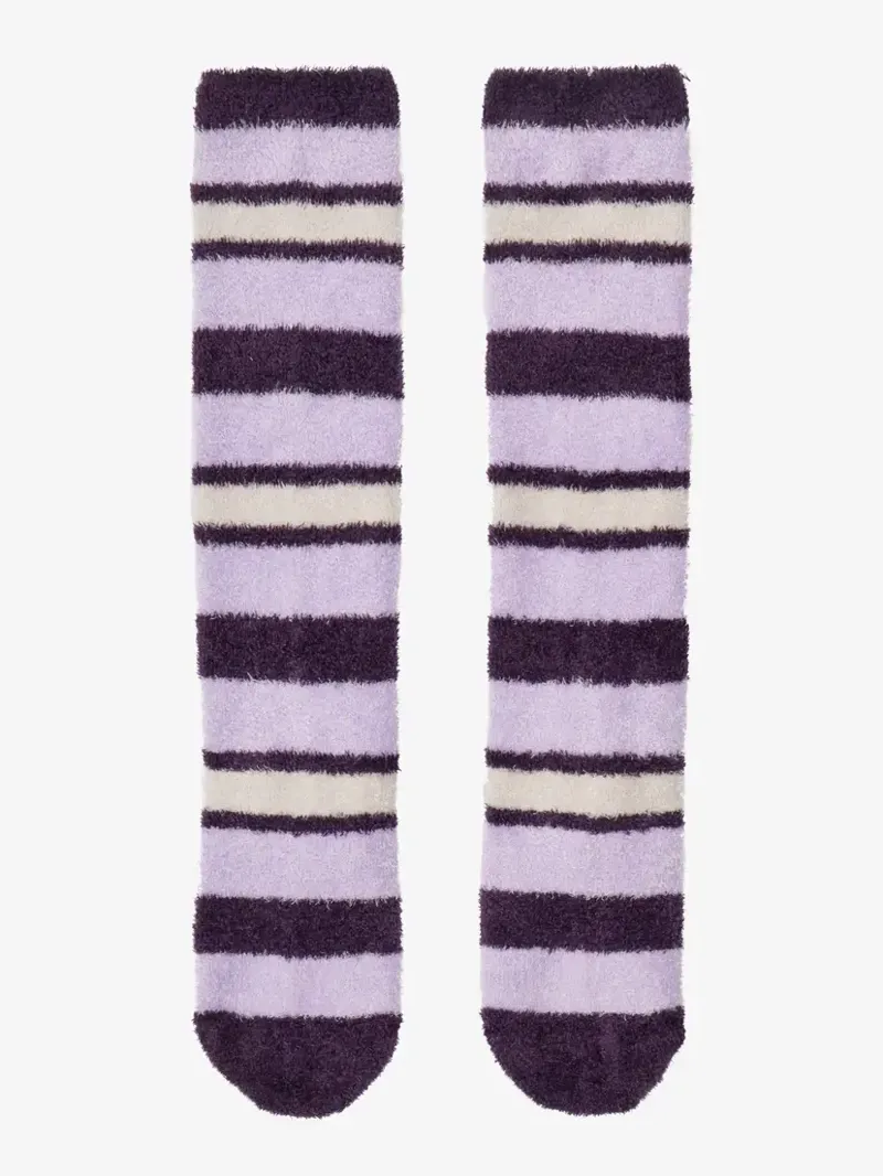 LeMieux Sabrina Stripe Fluffies - Lilac-1