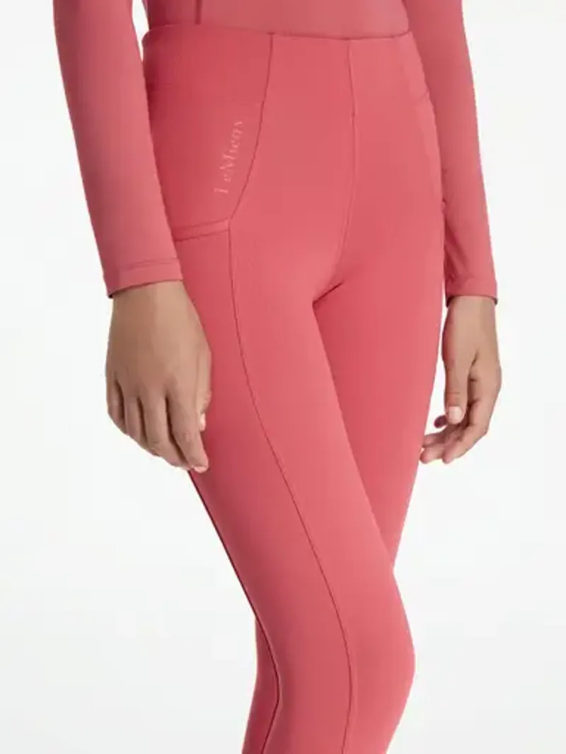 LeMieux Young Rider Orla Pull Ons - Cranberry-3