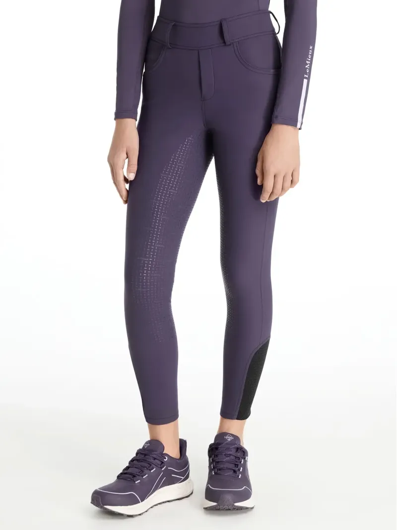 LeMieux Young Rider Ella Brushed Breggings - Juniper