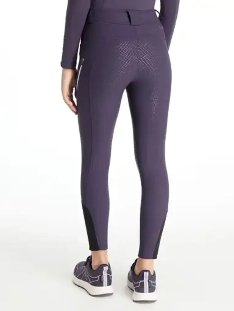 LeMieux Young Rider Ella Brushed Breggings - Juniper-1