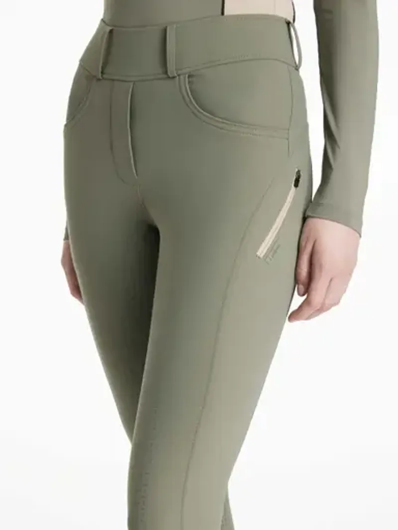 LeMieux Amy Brushed Breggings - Rosemary-2