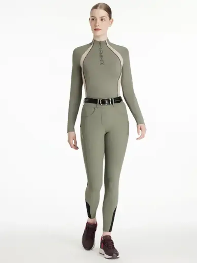 LeMieux Amy Brushed Breggings - Rosemary-3