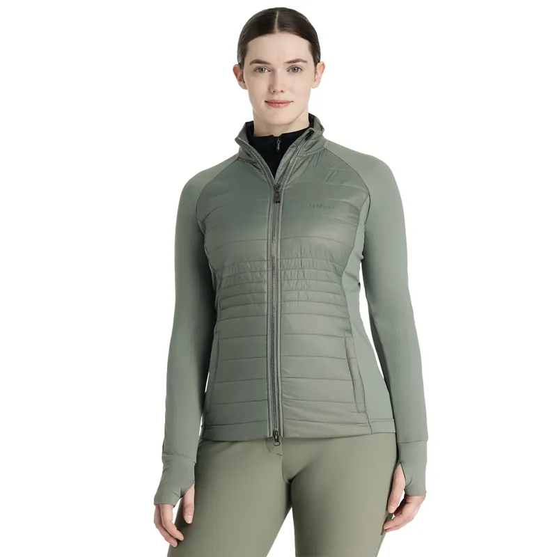 LeMieux Juliette Ladies Quilted Jacket - Rosemary-1