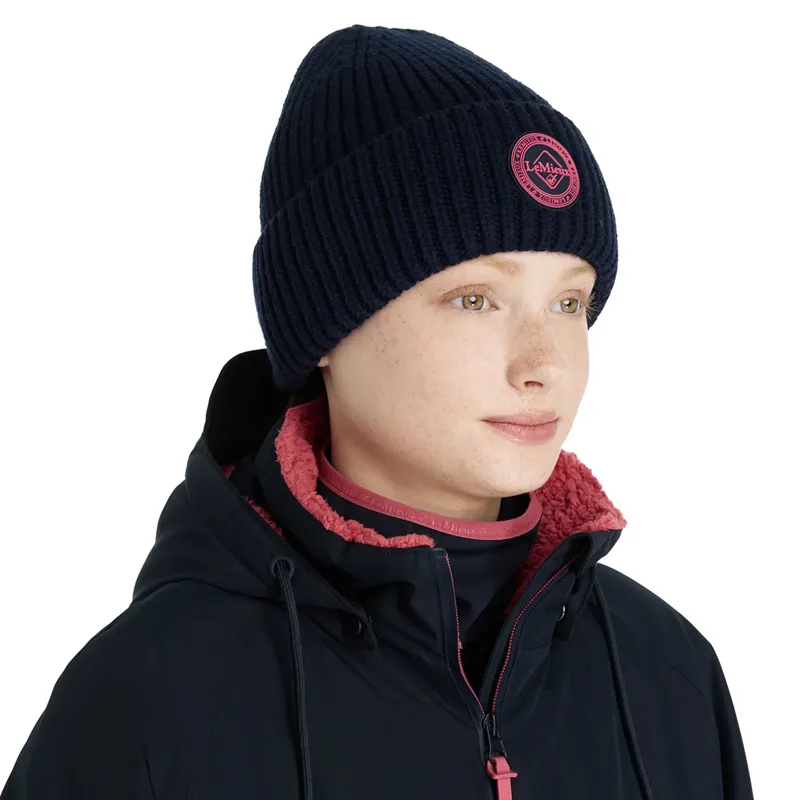 LeMieux Bodie Beanie - Navy-2