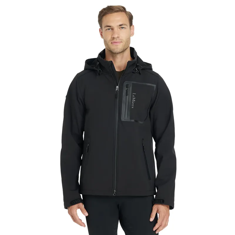 LeMieux Mens Softshell Jacket - Black-1