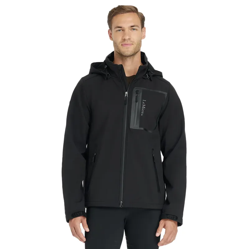 LeMieux Mens Softshell Jacket - Black-2