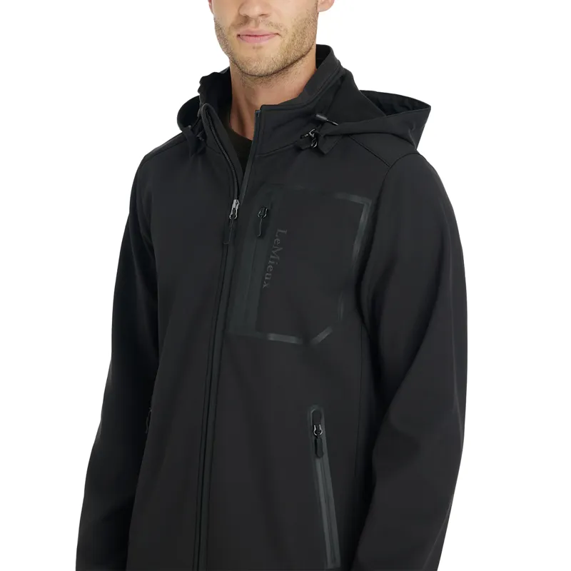 LeMieux Mens Softshell Jacket - Black-3