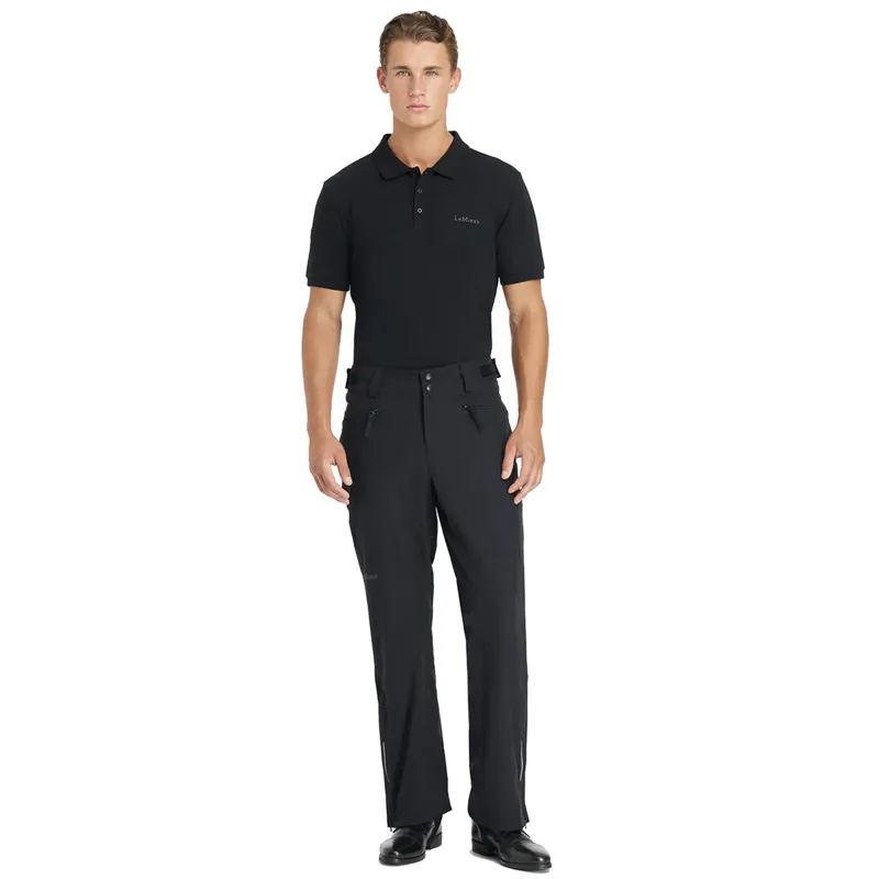 LeMieux Mens Stormwear Waterproof Trousers - Black-3