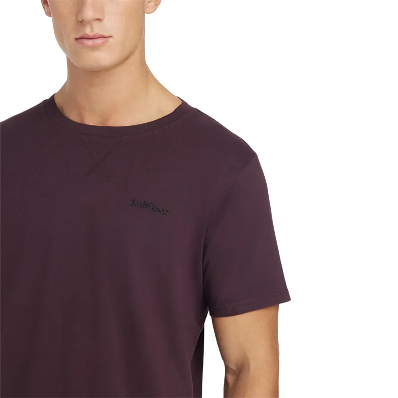 LeMieux Mens T-Shirt - Damson-3