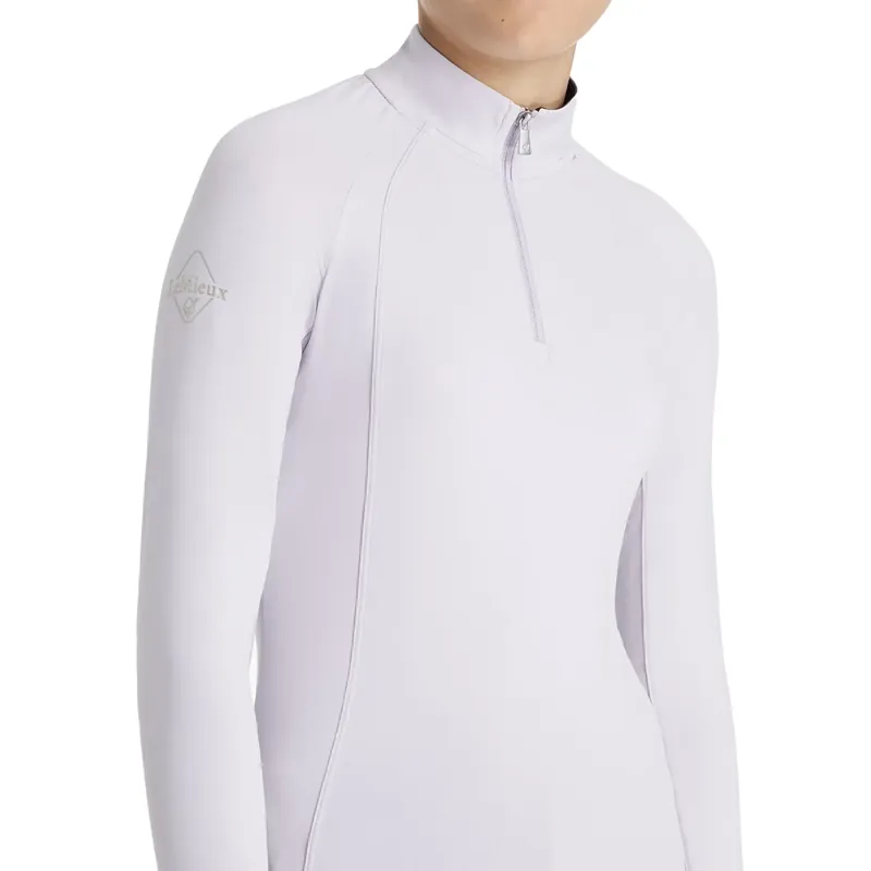 LeMieux Young Rider Hope Lightweight Base Layer - Lilac-3