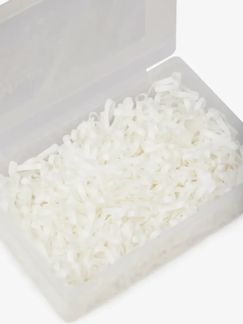 LeMieux Silicone Plaiting Bands - White One Size