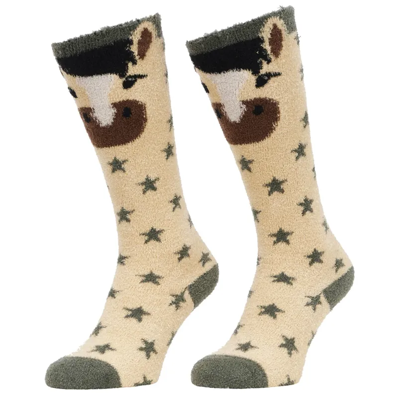 LeMieux Fluffy Character Socks Dream - Fluffy Dream Socks-1