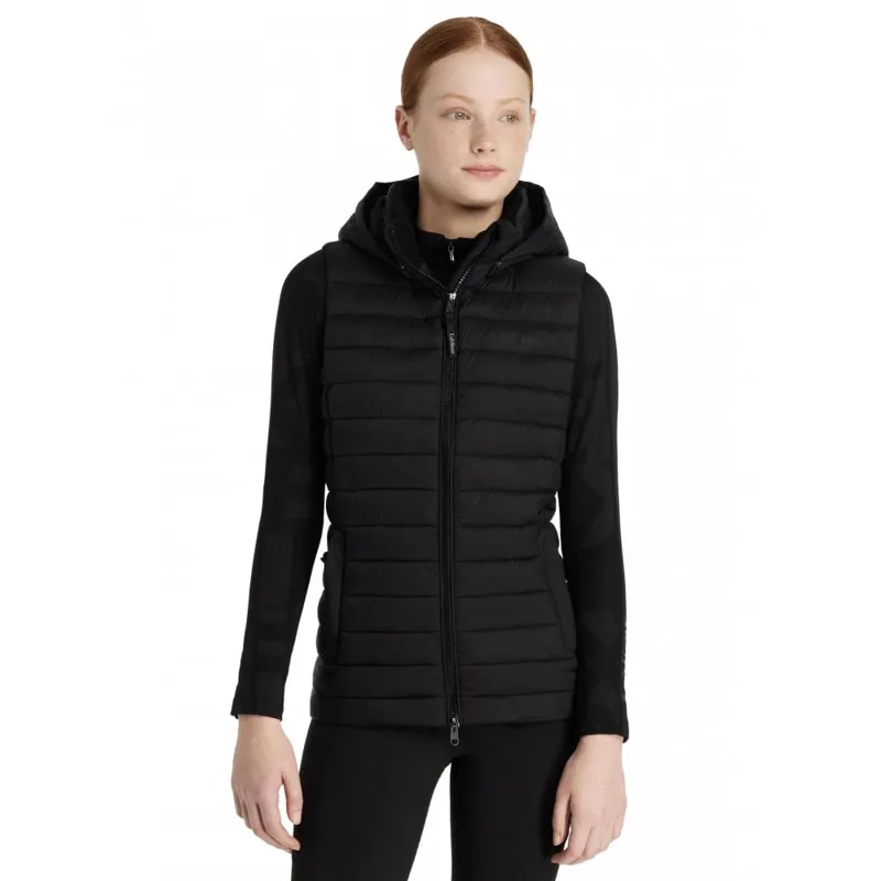 LeMieux Young Rider Ruby Puffer Gilet - Black-1