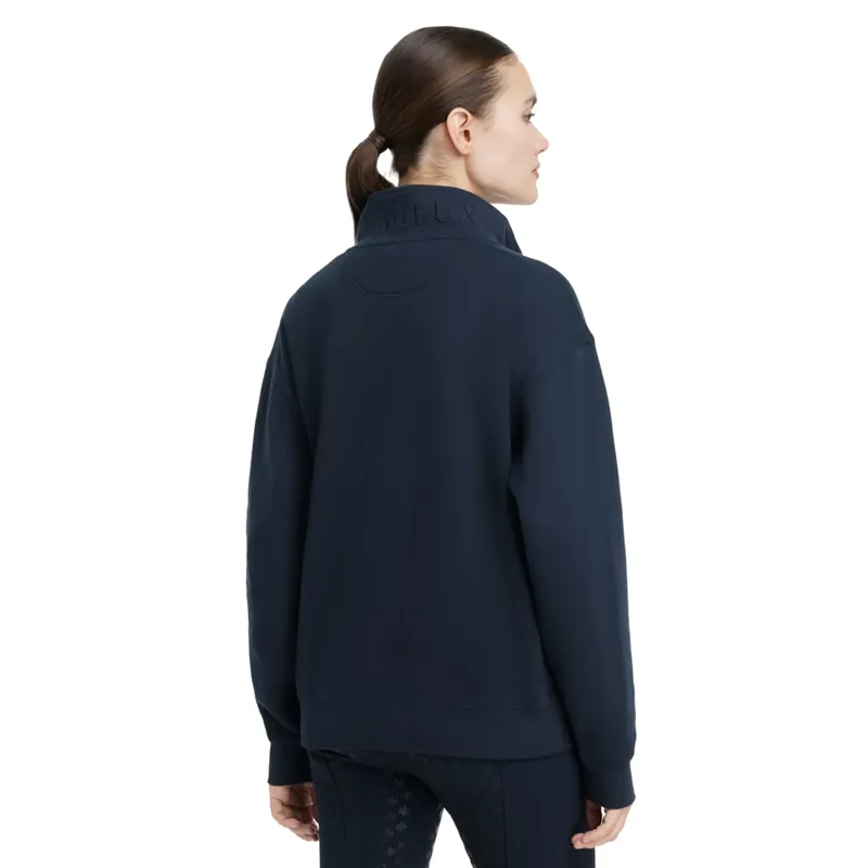 LeMieux Keira Quarter Zip Sweat - Navy-1