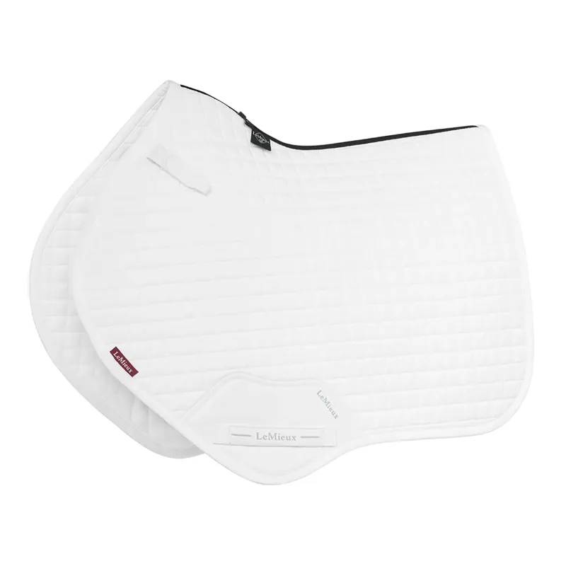 LeMieux Cotton Close Contact Square - White