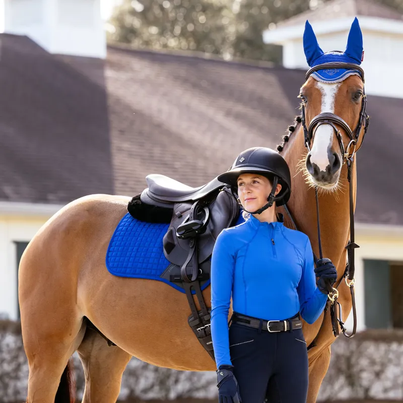 LeMieux Suede Close Contact Square - Benetton-1