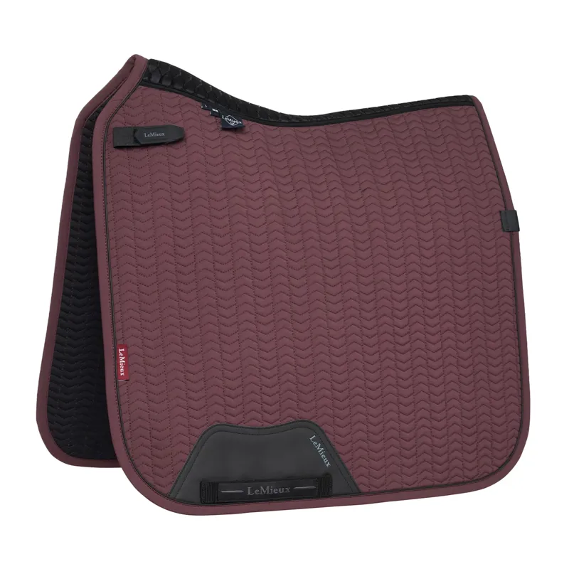 LeMieux Essence Dressage Square Saddlecloth -  Damson