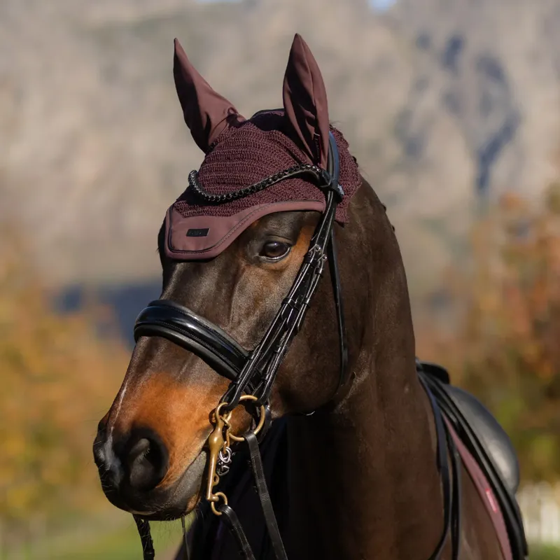 LeMieux Essence Fly Hood - Damson-1