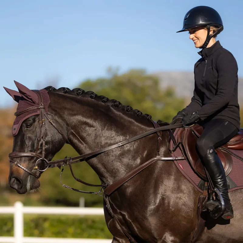 LeMieux Essence Fly Hood - Damson-3