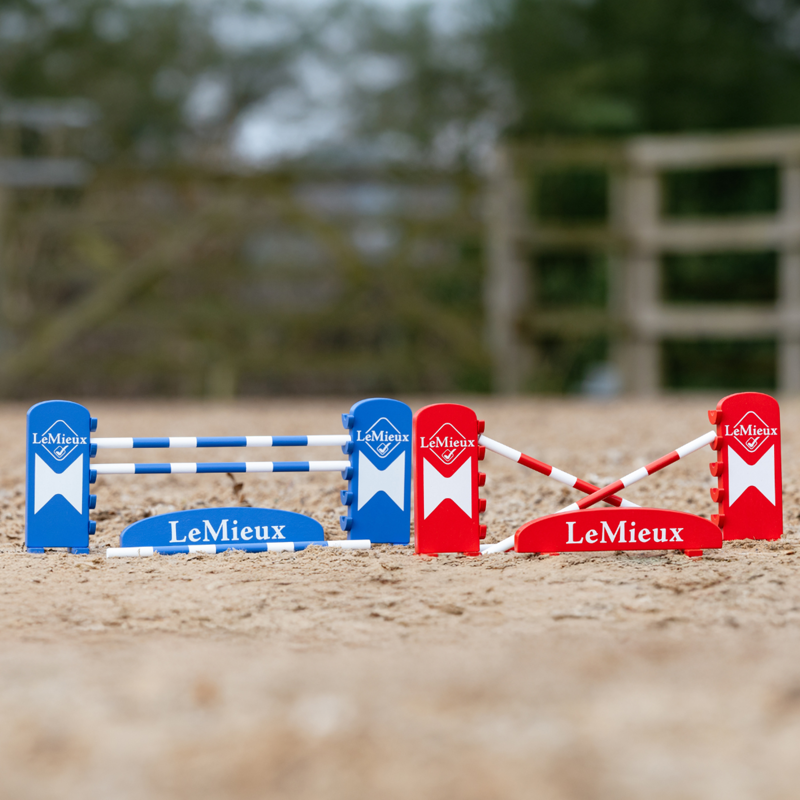 LeMieux Toy Pony Jump Set - Benetton/Chilli/White-3