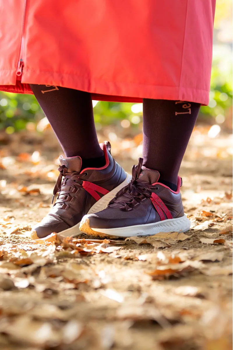 LeMieux Trax Viva Waterproof Trainer - Damson-4