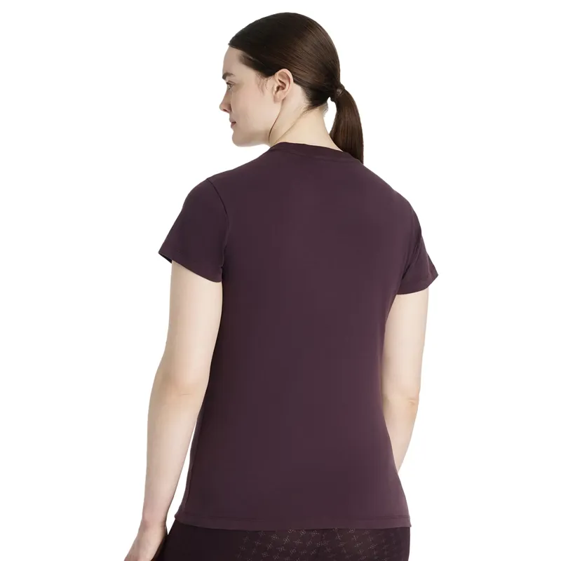LeMieux Classique Sparkle T-shirt - Damson-2