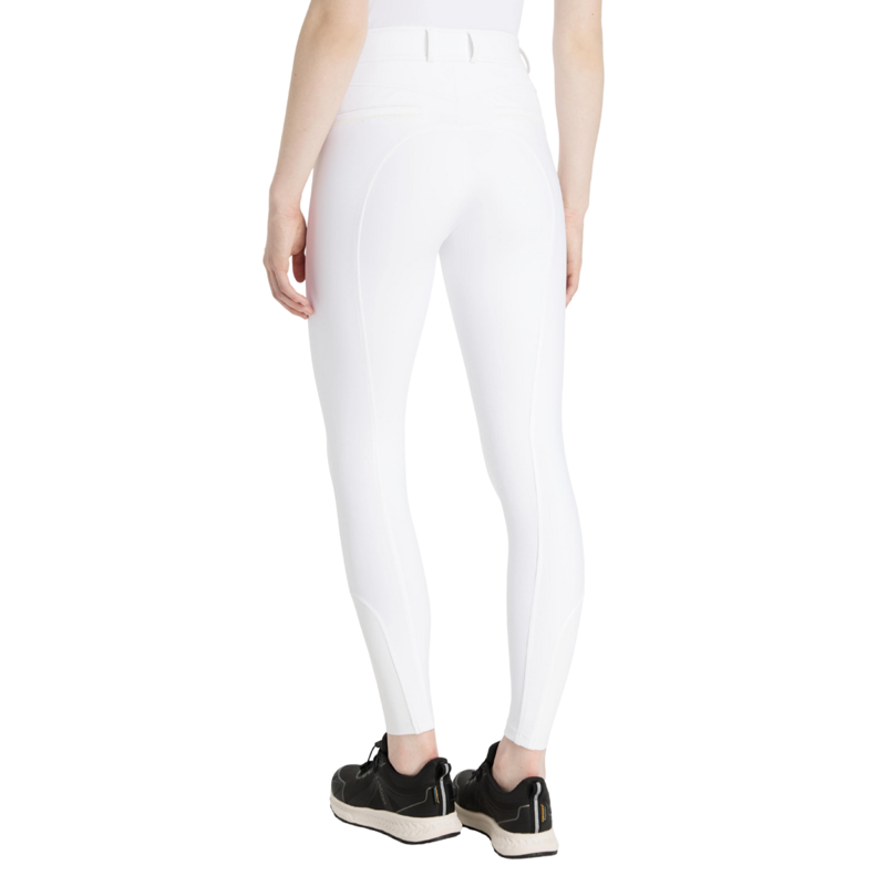 LeMieux Isabelle Knee Grip Breeches - White-2
