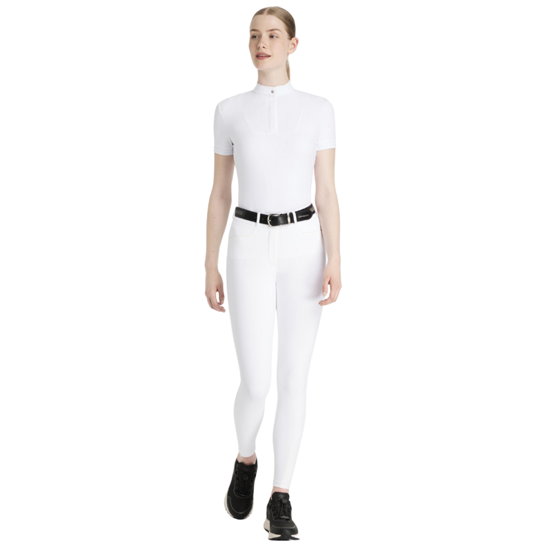 LeMieux Isabelle Knee Grip Breeches - White