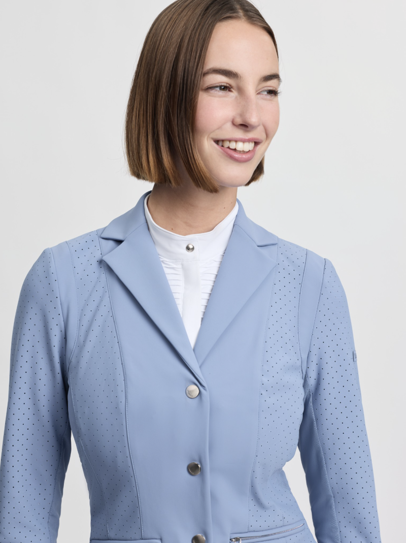 LeMieux Jessica Mesh Show Jacket - Powder Blue-7
