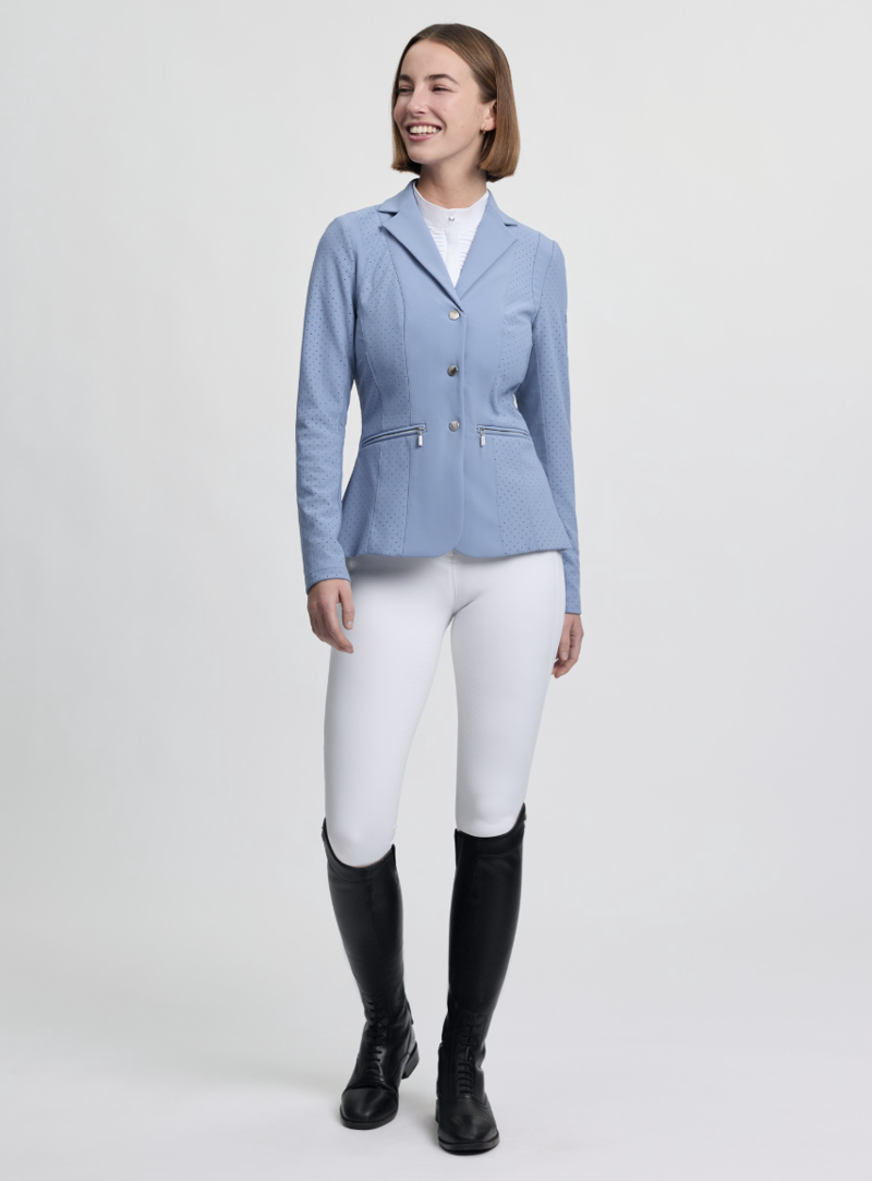 LeMieux Jessica Mesh Show Jacket - Powder Blue-9
