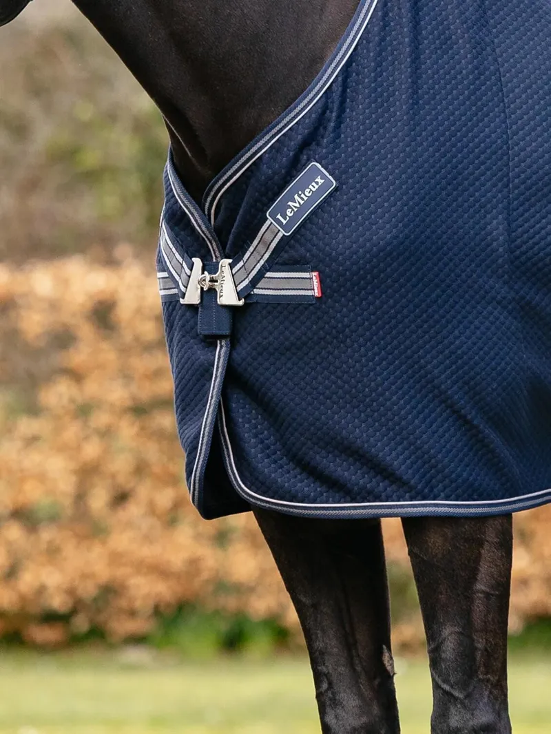 LeMieux Kudos Bamboo Cooler - Navy-1