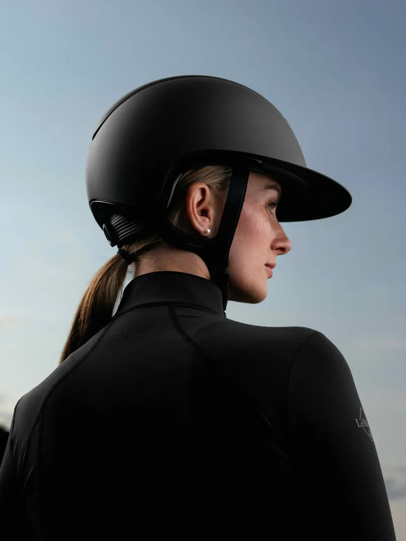 LeMieux Verv Competition Helmet - Matte Black-3